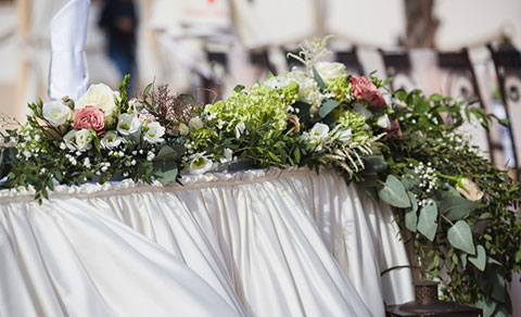 Blumentöpfen Kerzen Stoffen und andere Dekorationen Teil 2 - Hochzeitsvorbereitungen Ideen